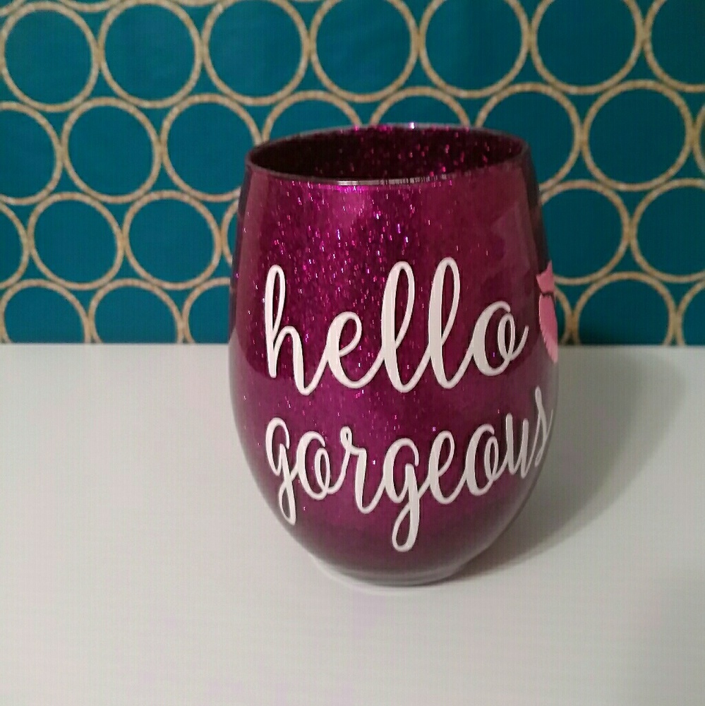 Hello Gorgeous makeup brush jar
